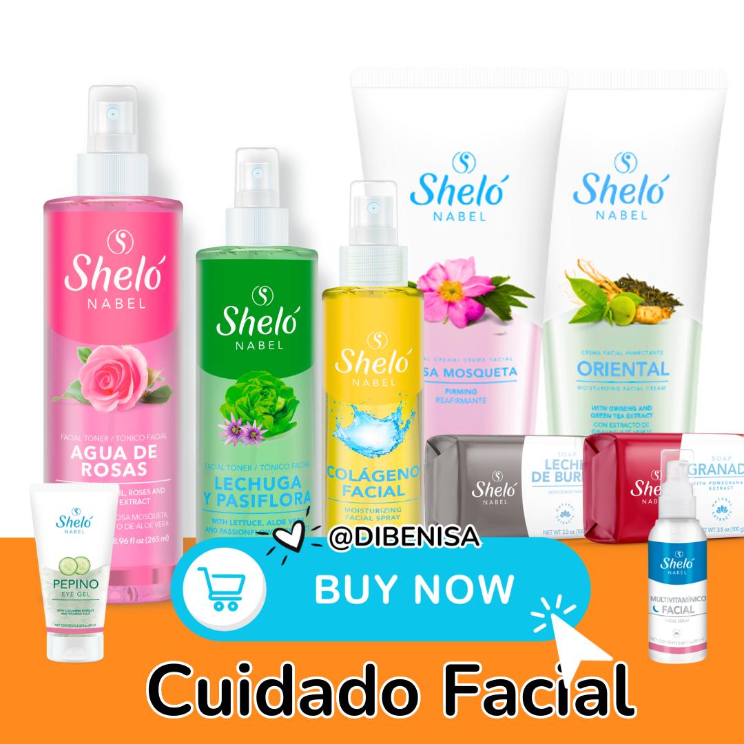 Compra Shelo Nabel USA Venta de Crema, Jabon, Toner, Rutina de Belleza Tienda Cerca de mi SHELOLINK @dibenisa