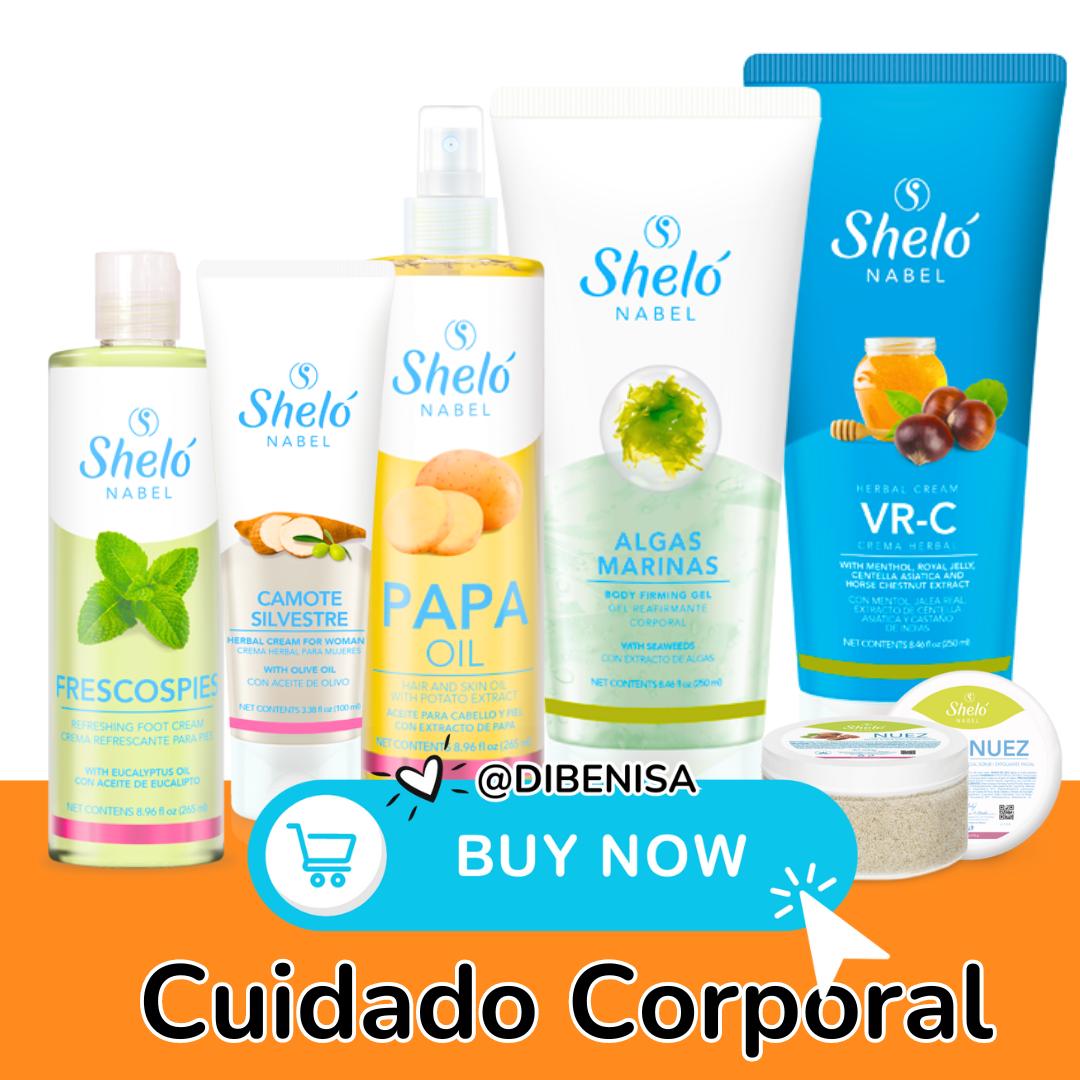 SHELO NABEL USA Cuidado Corporal Exfoliante, Aceite, Jabon, Crema Comprar Tienda Estados Unidos Shelo Link @dibenisa