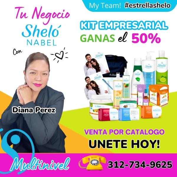 Shelo Nabel USA inicia tu negocio venta por catalogo productos naturales cuidado facial, capilar, suplementos, corporal, aromaterapia precio y plan de negocios